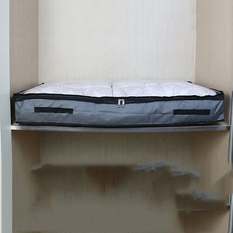 

Rectangle Bed Bottom Clothes Quilt Storage Bag Foldable Transparent Quilt Storage Bag Large-capacity Luggage Packing Bag