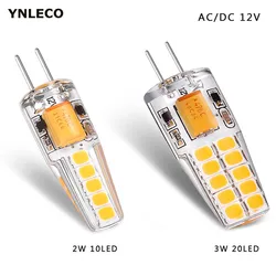 G4 12V LED bulb 2W 3W Lampada Lampara G4 LED 12v Lamp ampul 10led 20led 360 Beam Angle 2835SMD Replace 20W 30W g4 Halogen Lamp