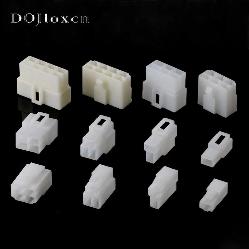 2/5/10/Sets 6.3 MM Automotive Wiring Plug 1P 2 P 3P 4P 6P 8P 9P 10P12P 14P Male and Female Butt Socket High Current Connector