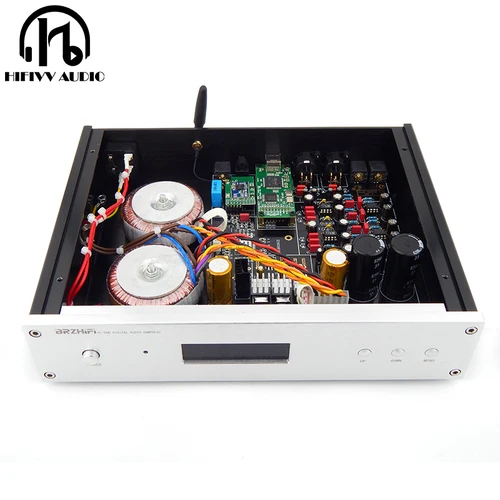 AUDIO DAC de alta gama de ES9028PRO ES9038PRO DSD decodificador Amanero interfaz USB ES9038 control remoto compatible con Bluetooth