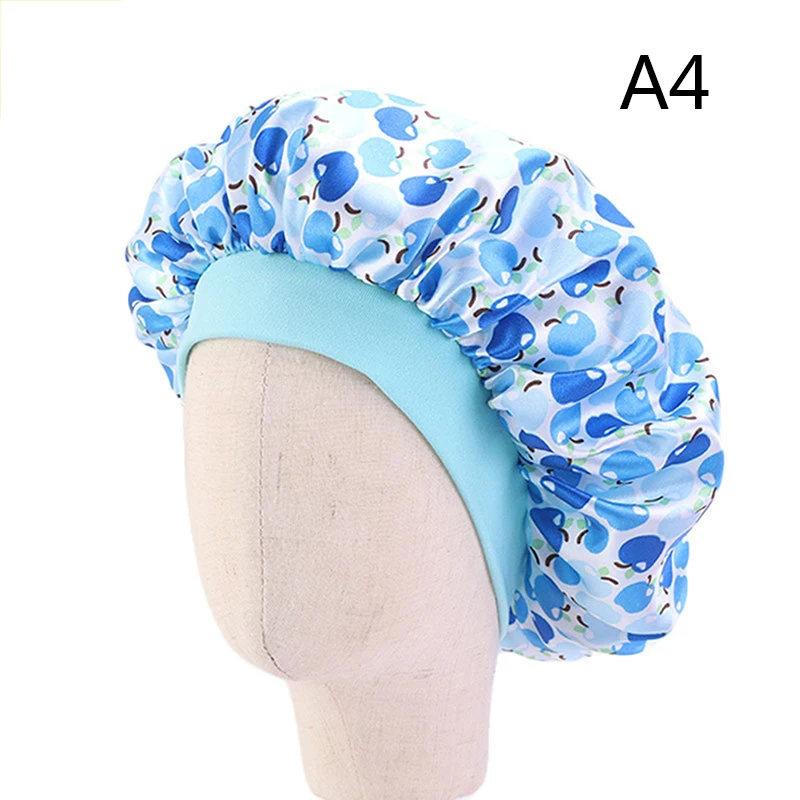 Cappello da notte per donna cappello da notte regola berretto in raso cappellino per lo Styling dei capelli cura dei capelli lunghi 29 stili testa di seta avvolgere cuffia da doccia strumenti per lo Styling dei capelli