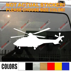 Eurocopter AS332 Super Puma Airbus Helicopters Decal Sticker Car Vinyl H215 pick size color