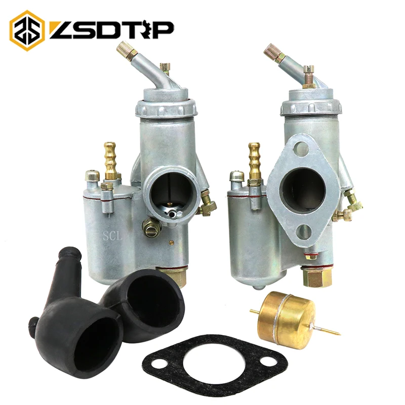 ZSDTRP Retro carburetor Rubber Dust + Brass Floats + Carburetor gasket For CJ-K750 R71 R75 URAL DNEPR K750 Motorcycle Parts