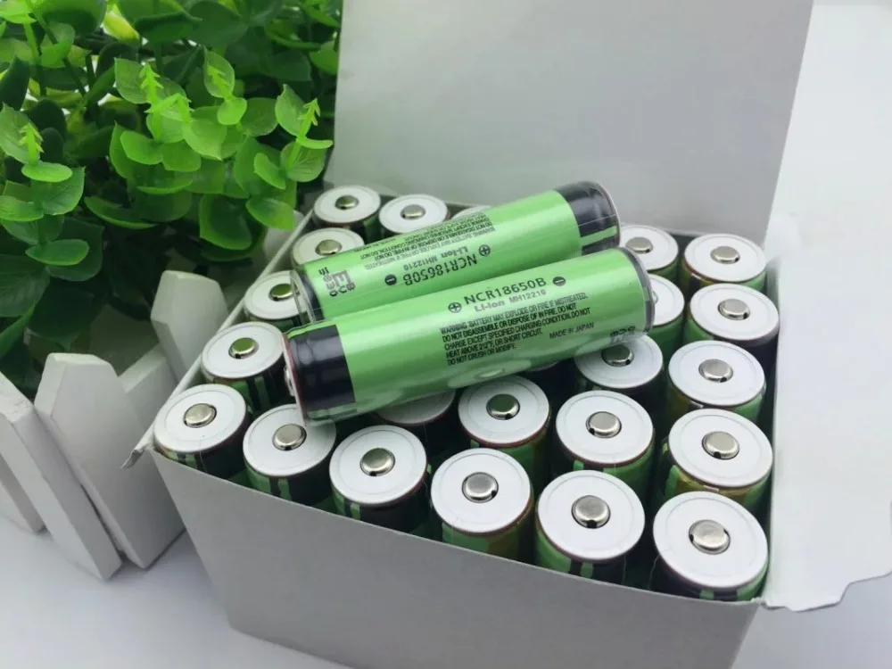 10 teile/los Geschützt Neue Original NCR18650B 3400mAh 18650 akku mit PCB 3,7 v Für Taschenlampe verwenden