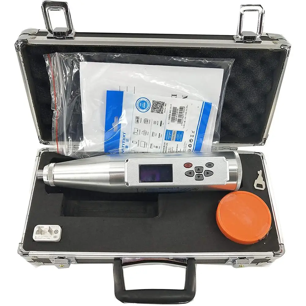 Digital Concrete Hammer with Resiliometer HT225E Concrete Rebound Tester Range 10-60 MPa NDT Tester Meter