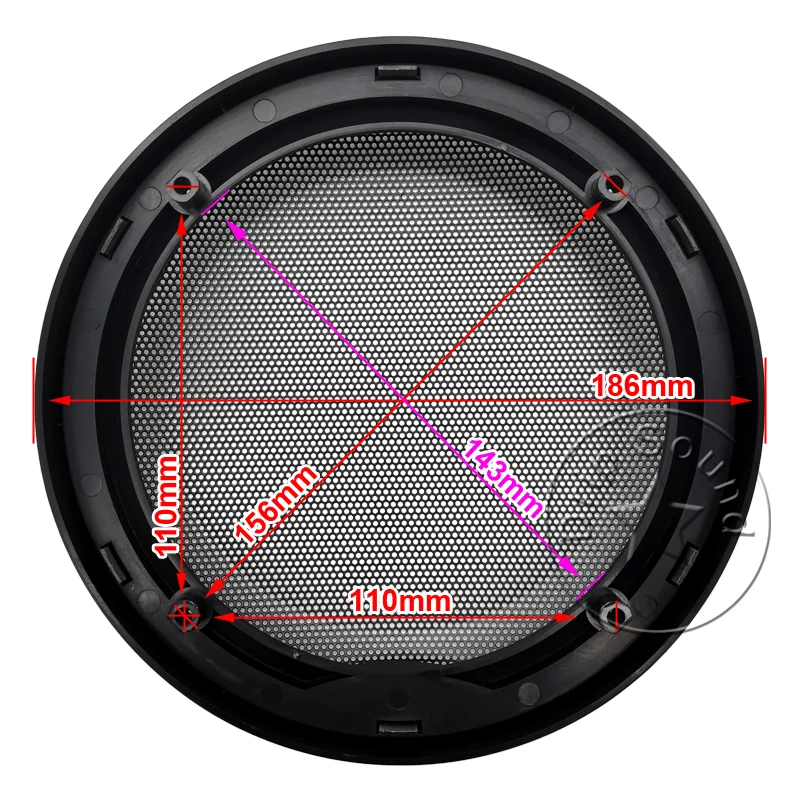 For 6.5 Inch Speaker Grill Cover Hige-grade 6.5\