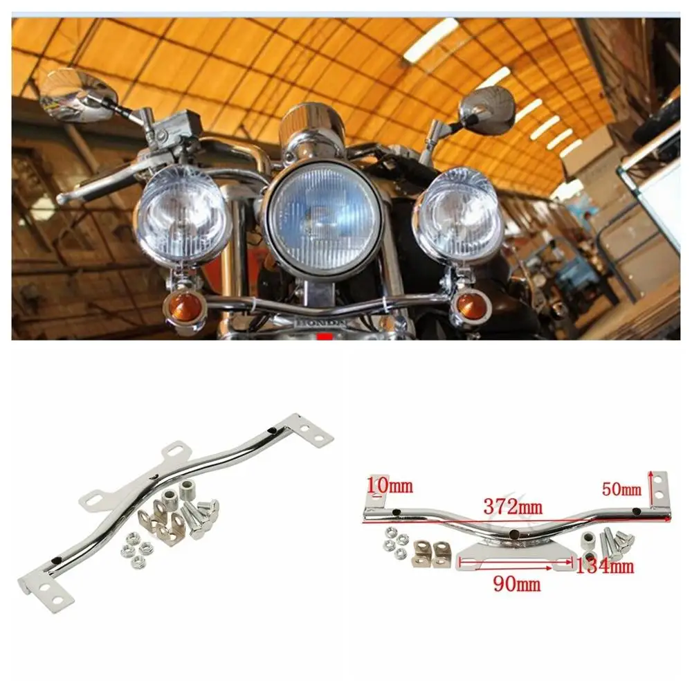 Motorcycle Passing Light Bar For Honda VTX 1300 C R S RETRO Cruiser Suzuki Intruder Volusia VS VL 800 1400 1500 Marauder