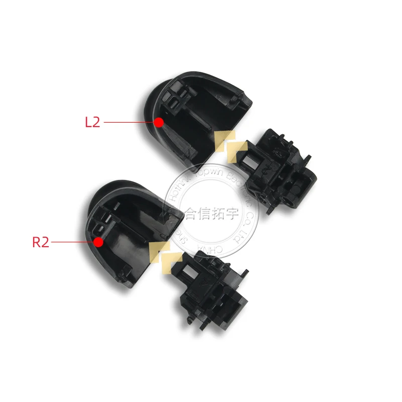 HOTHINK 1set Replacement L1L2R1R2 Buttons and Springs for PS5 Controller L2R2 Internal Revolving Shaft Frame for DualSense