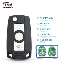 Dandkey 315/433Mhz Remote Car Key Control ID44 Flip Key Shell For BMW EWS X3 X5 Z3 Z4 1/3/5/7 1 3 5 7 X3 X5 Z3 Series EWS System