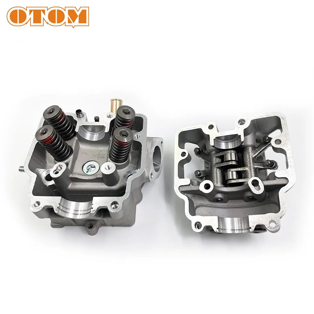 OTOM Engine Cylinder Barrel Head Assembly w/ Valve Set Rocker ARM Spark Plug For 250cc ATV Pit Dirt Bike Zongshen Kayo Scooter