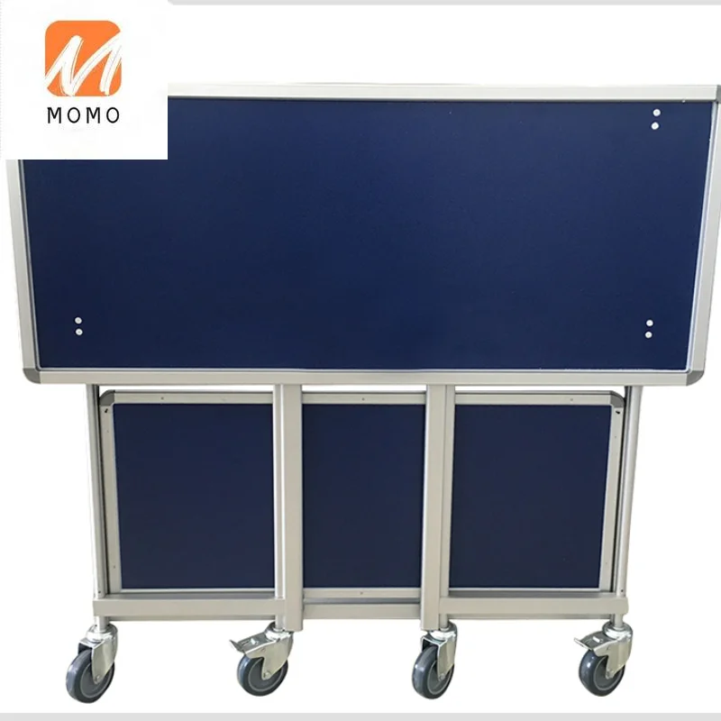 

Folding Service Cart Hand Push Hotel Station Servicer