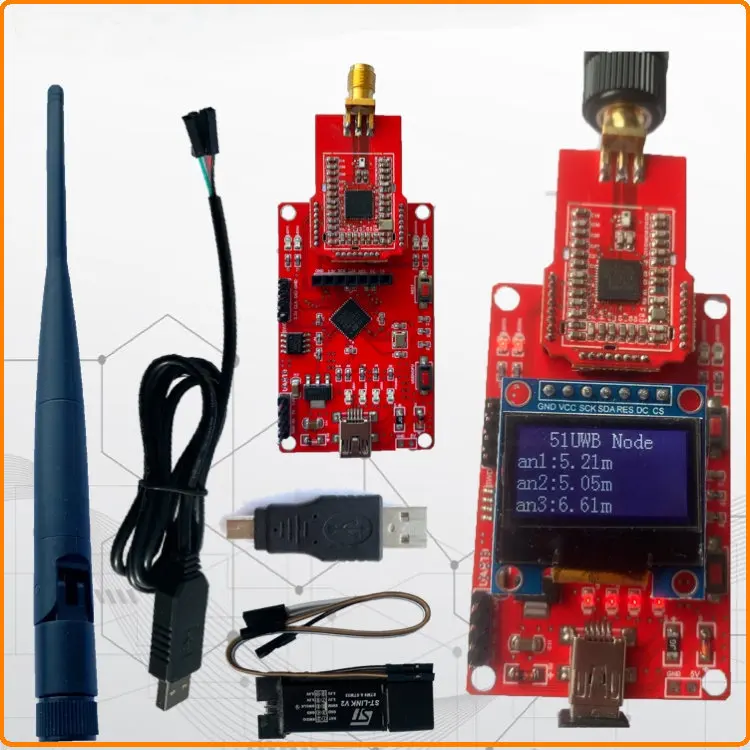 

Bp-400 two UWB module 400 m ultra long distance ultra wideband indoor ranging location DWM1000 long distance