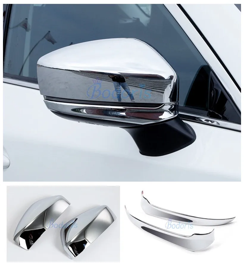 

For Mazda CX-5 CX5 KF 2017 2018 2019 2020 Side Mirror Trims Door Rear View Overlay Rearview Panel Chrome Car Styling Accessories