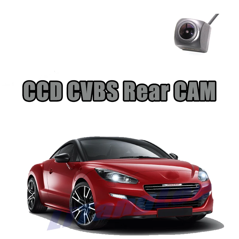 

For Peugeot RCZ 2009-2015 Car Rear View Camera CCD CVBS 720P Reverse Night Vision WaterProof Parking Backup CAM