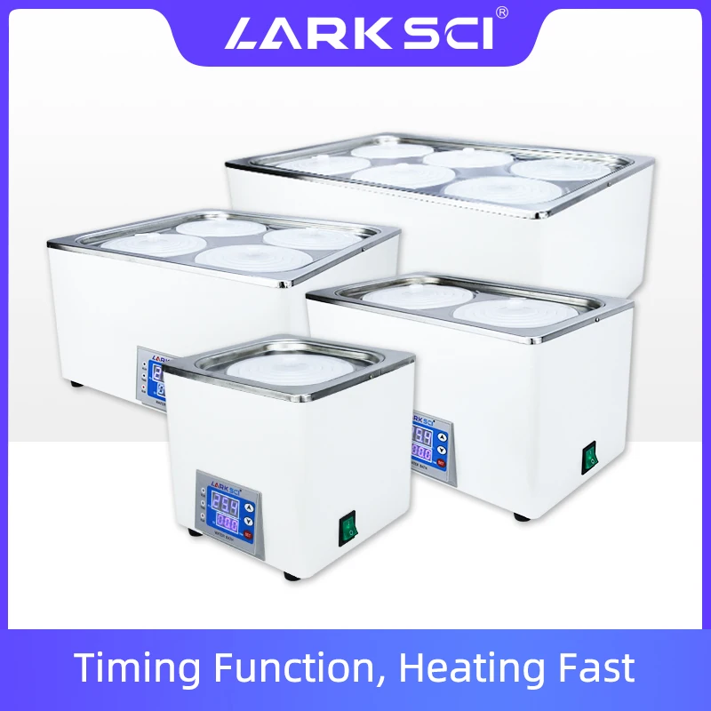 Larksci Digital Display Thermostatic Laboratory Water Bath Tank 6 4 2 1 Hole 220v 110v Lab Equipment