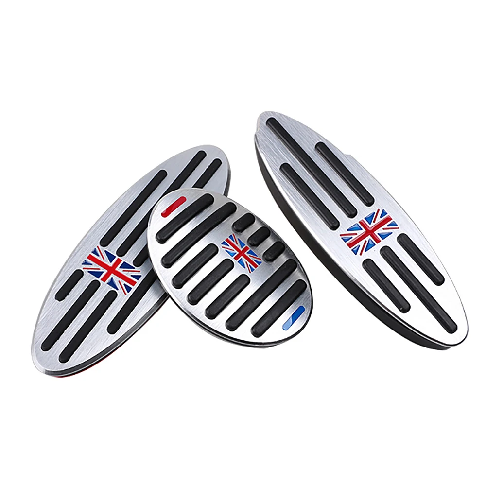 

VENSECO MINI cooper accelerator pedal cover sticker brake pedal 3D sticker suitable for F54 F55 F56 interior modification