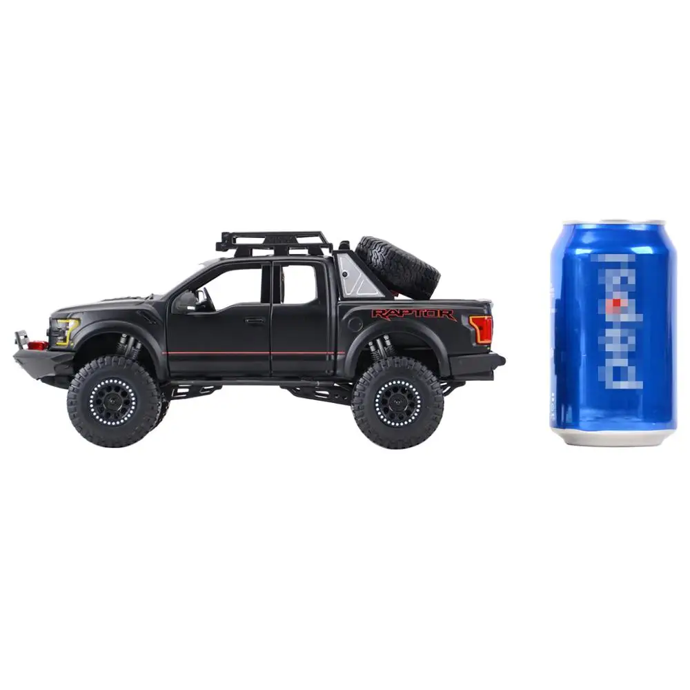 Maisto 1:24 2017 Ford F-150 Raptor Mais Off-Road Kings Pickup Truck Static Diecast Alloy Model Car