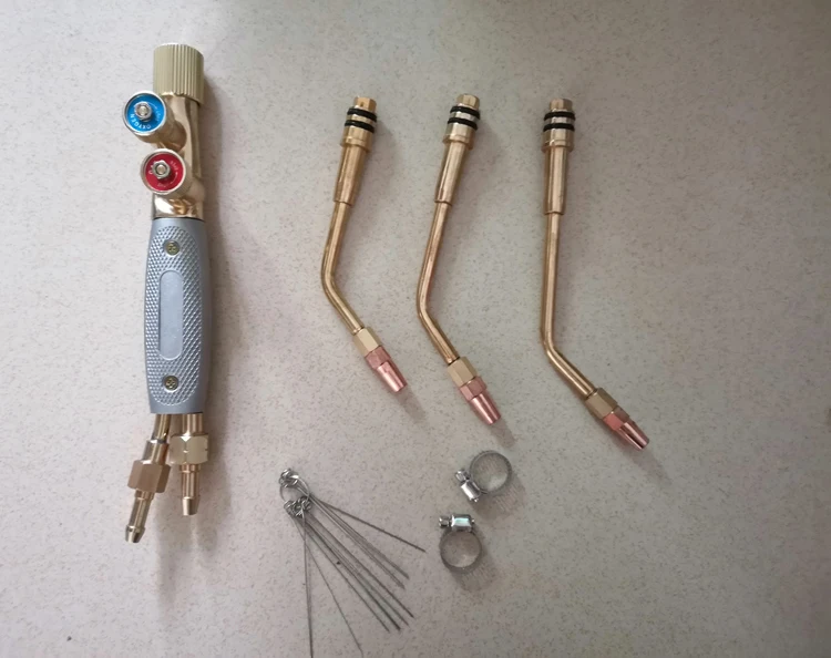 Welding Torch Japanese Type Jet Torch Gas Welding Tools High-grade Oxygen Acetylene Portable Propane Welding Gun