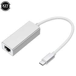 USB Typ C Ethernet Adapter Netzwerk karte USB Typ C zu RJ45 100 MBit/s LAN Internet kabel für MacBook PC Windows XP 7 8 10 Lux