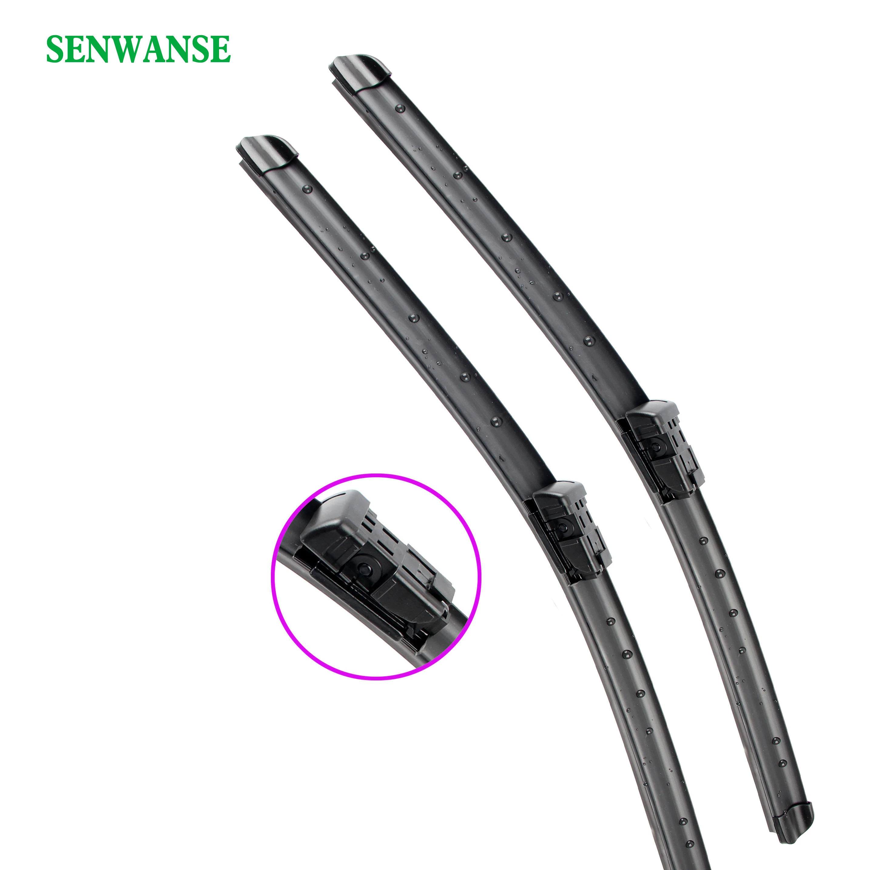 Senwanse Front and rear Wiper Blades For Volkswagen Tiguan 2007-2016 Windshield Windscreen wiper 24