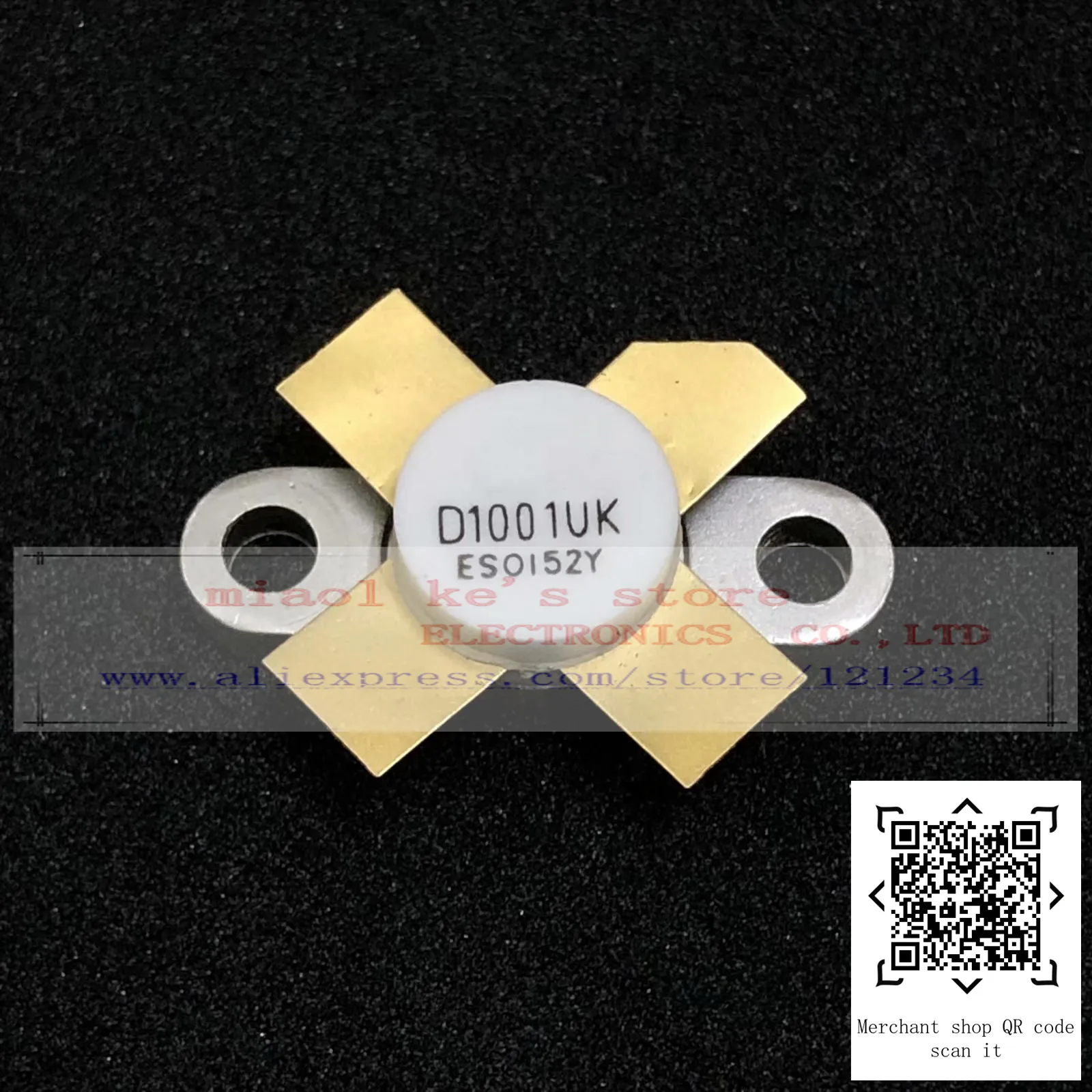 100%Original: D1001UK D1001 UK [ 28V 5A 20W 175MHz ] - High-quality original transistor