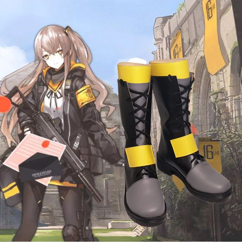 Anime game Girls Frontline ump45 cosplay shoes Halloween cosplay costumes custom-made