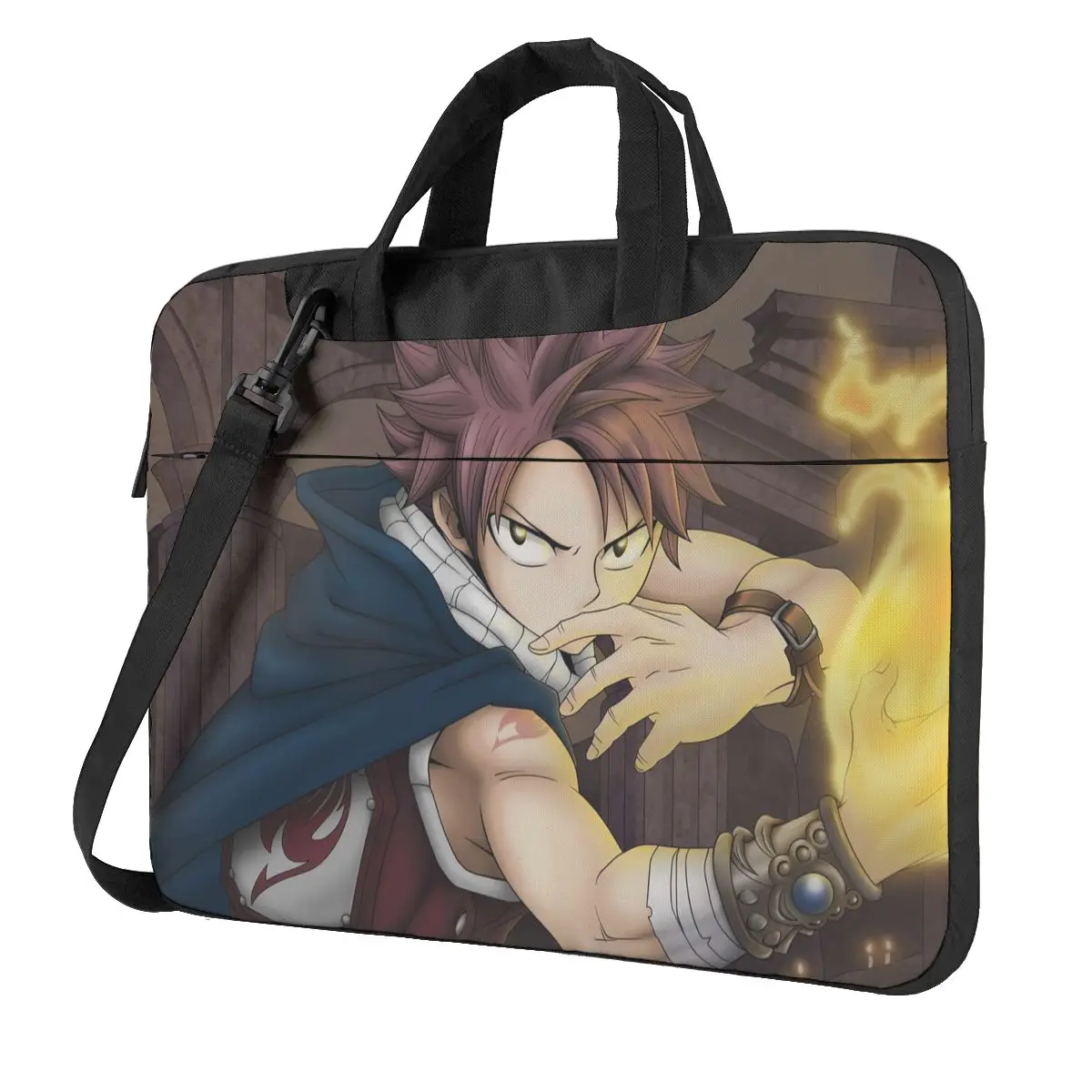 

Anime - Fairy Tail Laptop Bag Case Protective Vintage Computer Bag Bicycle Crossbody Laptop Pouch