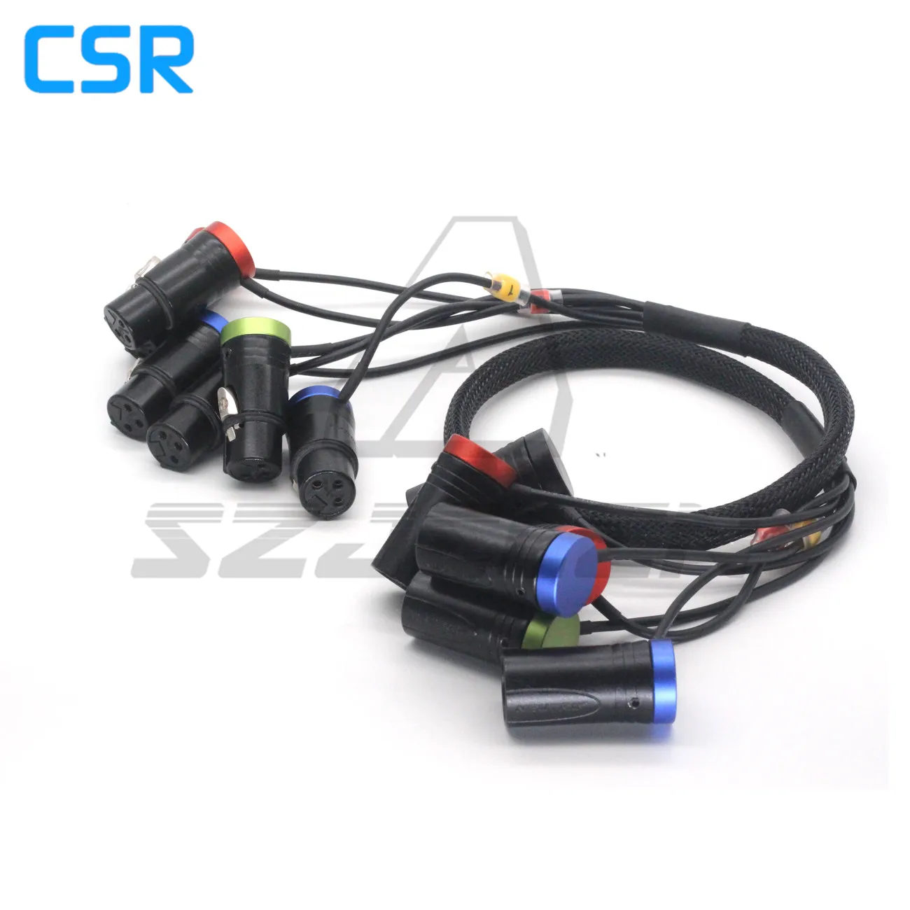 XLR NEUTRIK 3pin XLR male to 3pin XLR female Audio Line Six in one Low-Profile, Use SOMMER SOD-14 audio cable