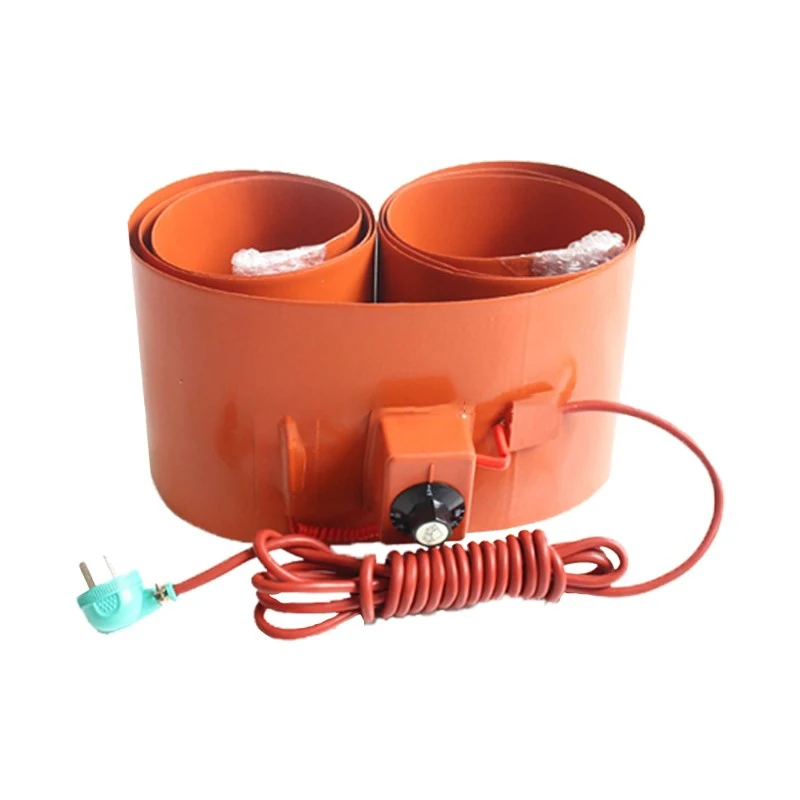 

DIY Customizable 200L Oil Drum Silicone Heating Belt Silicone Rubber Heater 1740x250mm 2000W