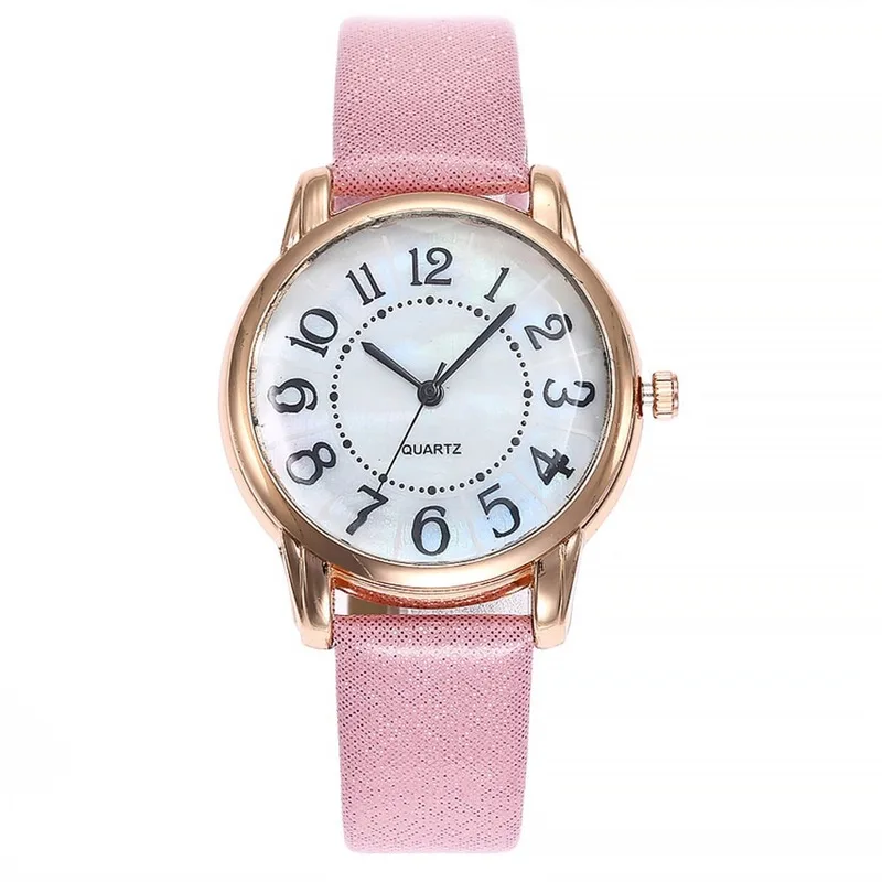 Fashion Brand Women's Watches  Leather  New Strap Ladies Dress Luxury Watch reloj mujer Analog Mens Wrist Watch relogio