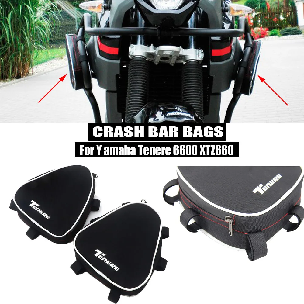 

Frame Crash Bars Waterproof Bag Repair Tool Placement Bag New Motorcycle For Yamaha XT660Z XTZ 660 Tenere 660