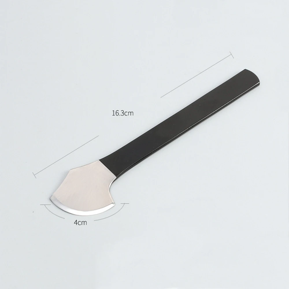 1pcs Oblique round Sharp leather cutting knife tool Leather Craft Skiving Sharp Handle Knife Leathercraft Handwork DIY Tool