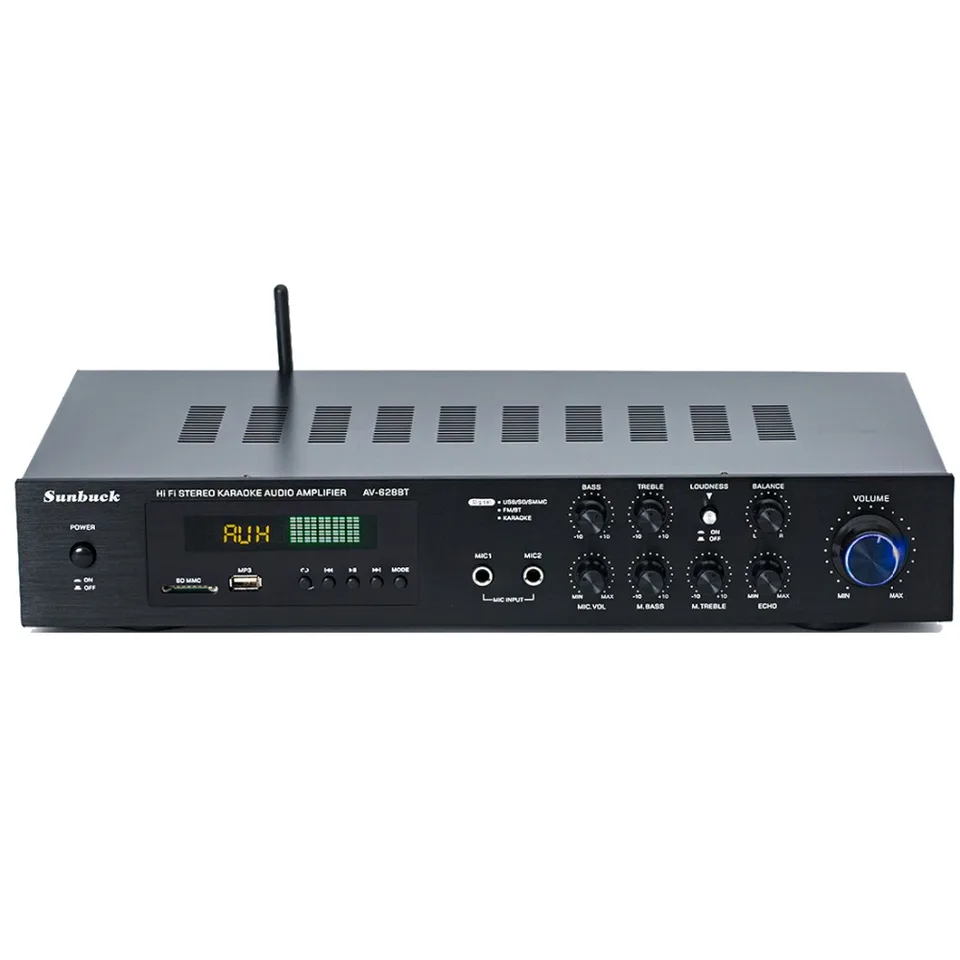 Sunbuckホームシアター5.1 1000 50w hifiオーディオアンプ5.1ステレオ