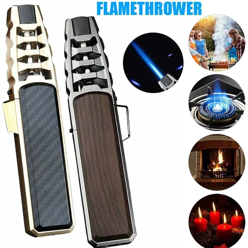 VIP JOBON  Strong Firepower Cigar Lighter Windproof Blue Flame Gas Lighter BBQ Gadgets  Available For Welding Torches Lighter