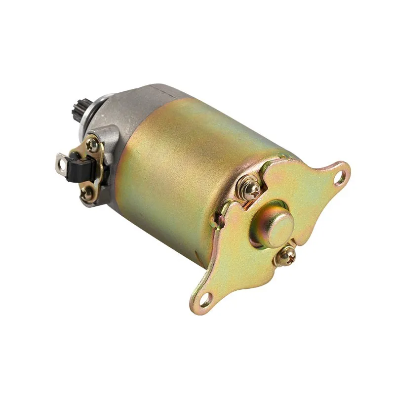 Electric Starter Motor For 4-stroke GY6 125cc 150cc 152QMI 157QMJ 1P52QMI 1P57QMJ Chinese Scooter Moped ATV Go-Kart