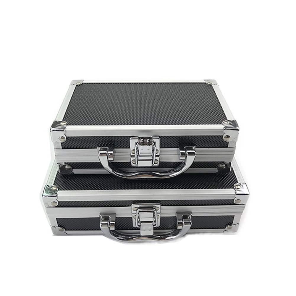 2023 hot selling Tool Box Aluminium Alloy Toolbox Storage Case Portable Tool Case Travel Luggage Organizer Case Safety Box