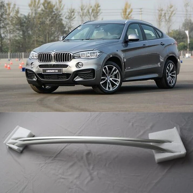 

Roof Rack For BMW X6 F16 X6M F86 2015 2016 2017 2018 2019 Luggage Racks Carrier Bars top Bar Rail Boxes High Quality Aluminum