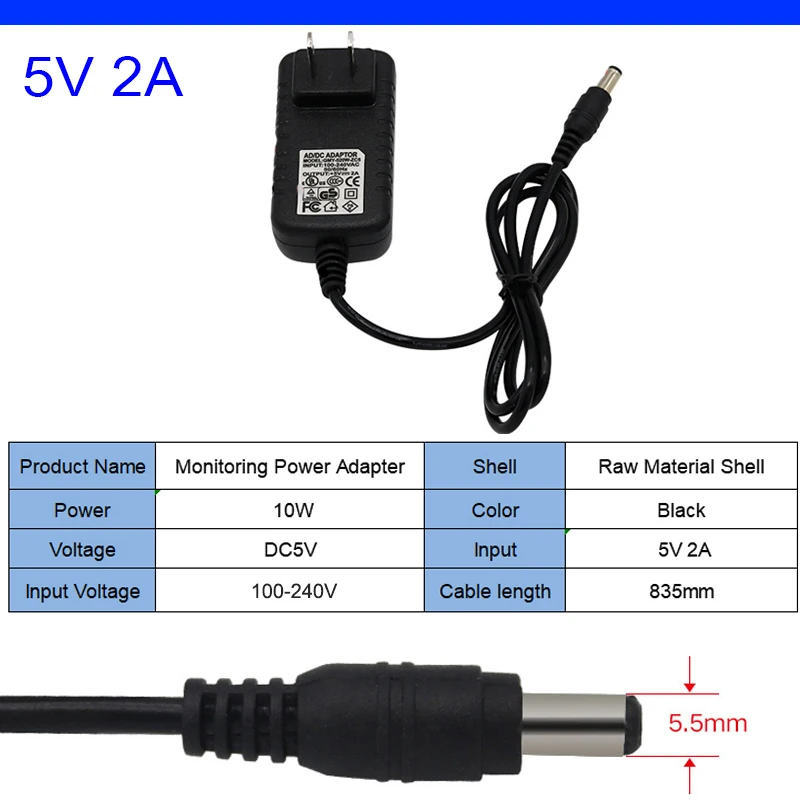 DC5V 12V 15V 24V 48V Lighting Transformer AC100-240V Switching Power Supply 1A 2A 3A 3.2A 5A 6A 7A 8A 8.5A 10A LED  Power Adapte