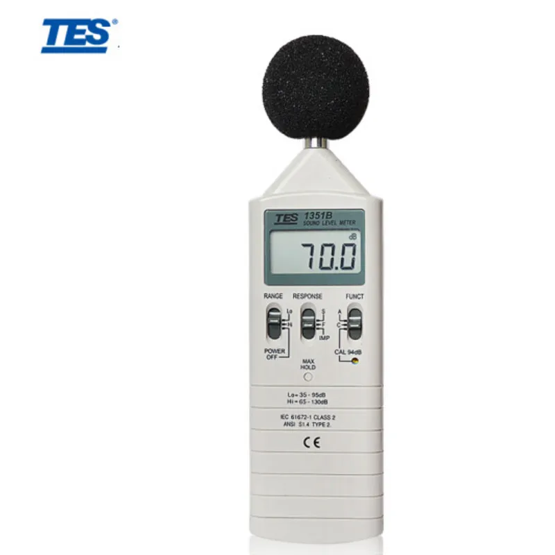 tes-1351b Sound Level Meter noise dB meter