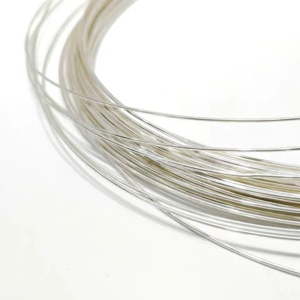 1.1mm 1.2mm 1.5mm  Pure 999 Sterling Silver Wire for DIY Bracelet Necklace Earring Jewelry Findings & Components