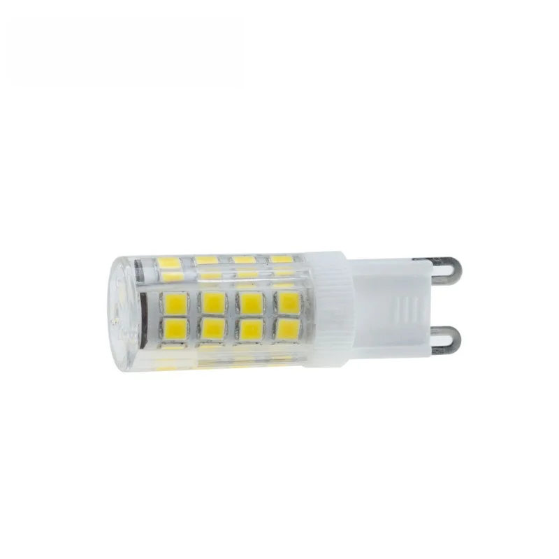 Minibombilla LED de cerámica para lámpara halógena, G9, E14, 5W, 8W, 12W, CA 220V, 240V, cápsula de maíz, luz de cristal blanca, reemplazo de luces