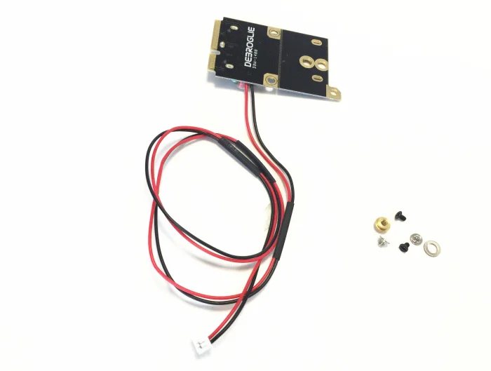 3 in 1 mini PCIe wireless wifi card converter BCM94360CD  BCM94331CSAX  BCM94331CD with line 40cm for macbook Pro/Air