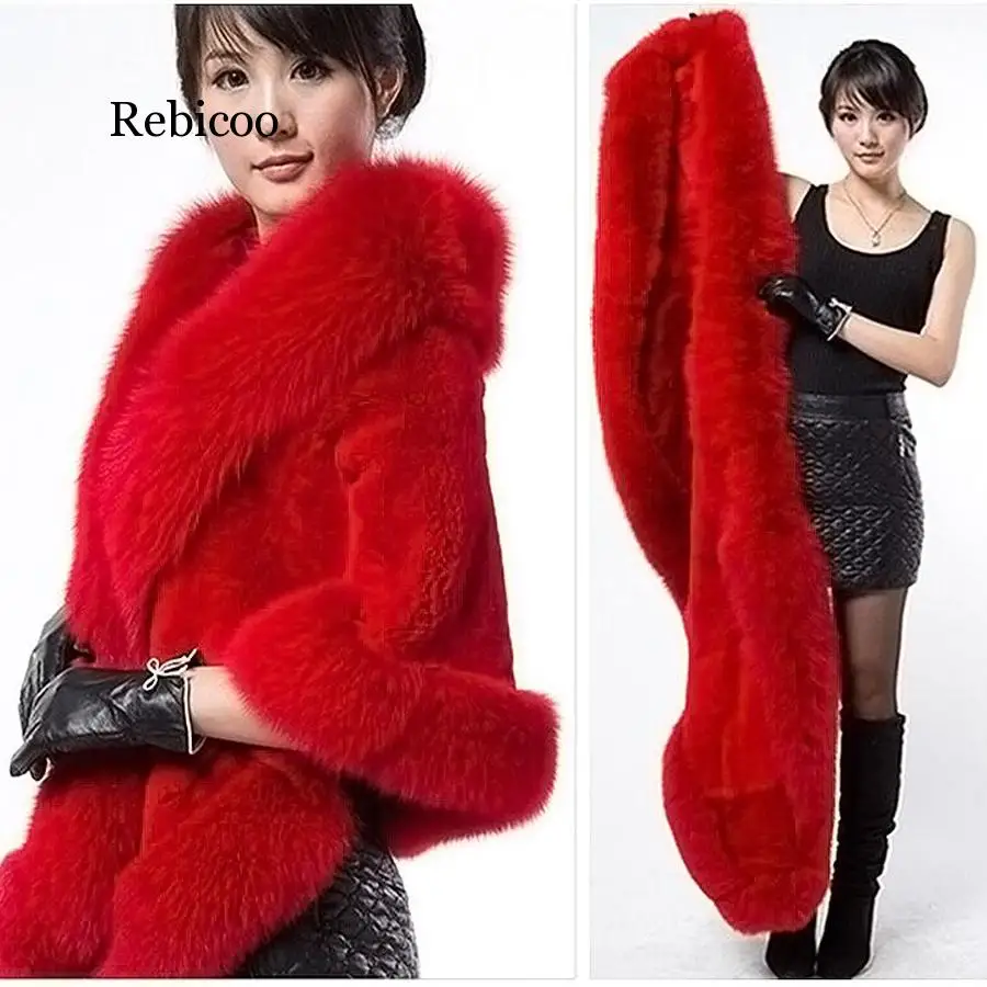 Women Bridal Shawl Fur Faux Fur Wrap Wedding Cape Shawl Fur Cape Winter fur jacket manteau femme