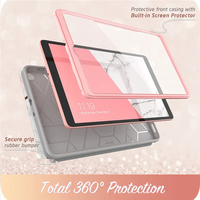 Per Samsung Galaxy Tab A 10.1 custodia 2019 (SM-T510/T515) i-Blason Cosmo custodia ibrida per tutto il corpo con protezione dello schermo integrata