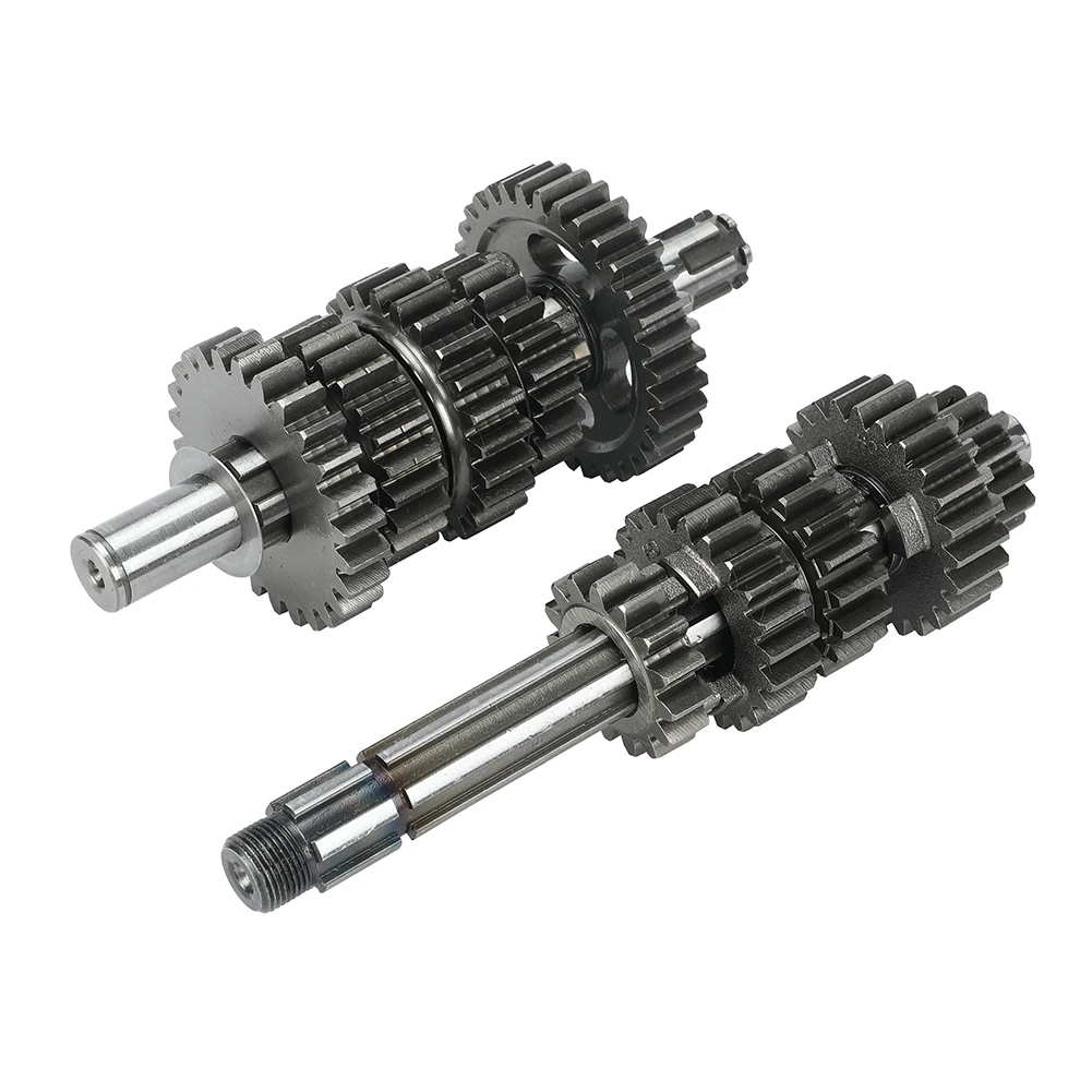 Motorcycle Transmission Gear Box Main Counter Shaft Kit For ZongShen ZS 190cc Z190 W190 1P62YML-2 Engine Dirt Pit Bike Atv Quad