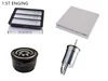 

4PCS Filter sets for CHANGAN CS75 1.5T 2.0L 1.8T air filter+Oil filter+Fuel filter+Air conditioning filter