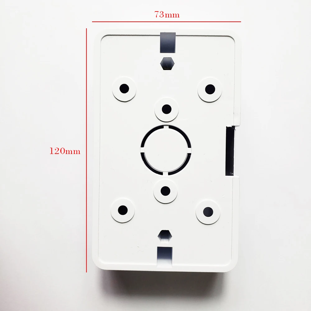 118 Style Surface Mounted Box  American Standard Wall Switch Exposed Box Italian Power Socket Installation Junction Bottom Boxs