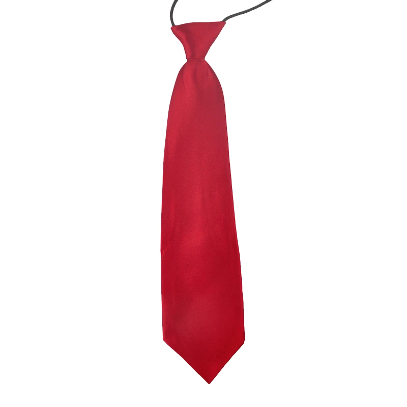 Kid Boy Solid Classic Neck Tie, Wedding Party Gift