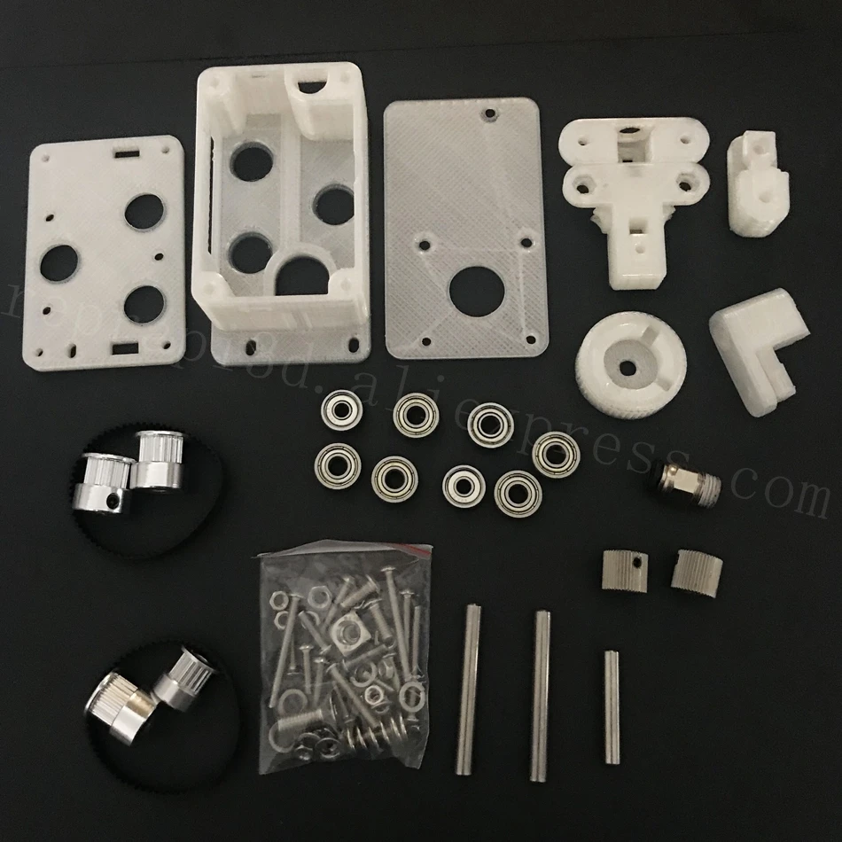 

Dual Wheel PLA Printed B2D Extruder Newest Feeder For DIY UM2 Ultimaker 2 Extended+ 3d Printer Ratio 1:3 3D Printer parts