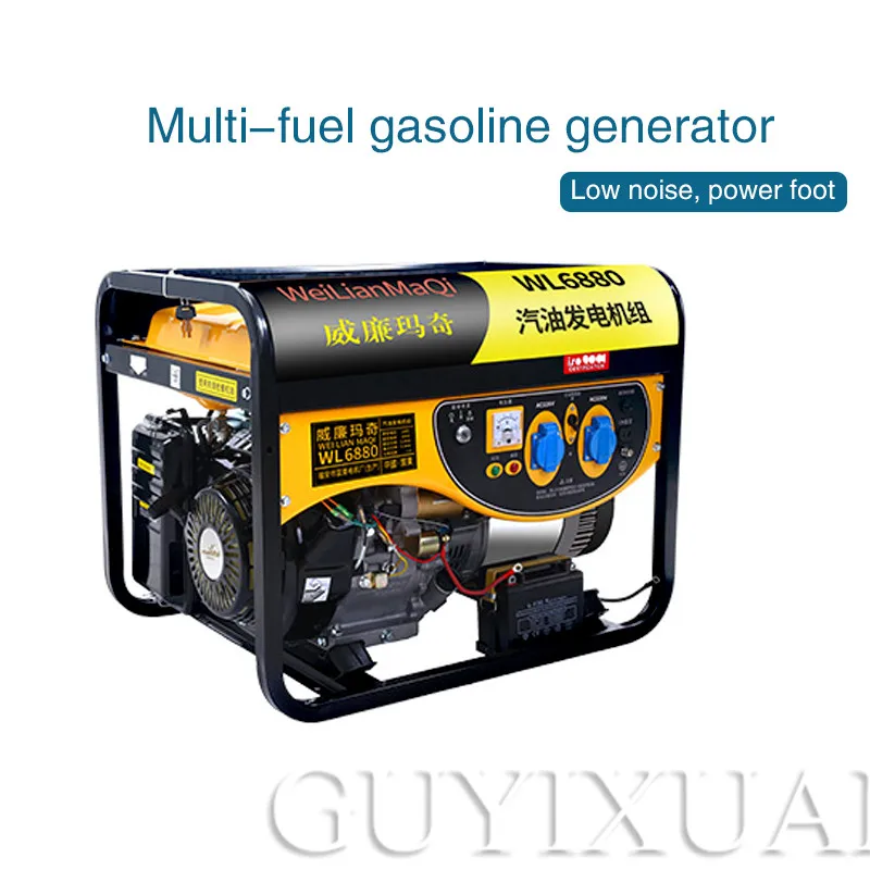 Mały generator benzynowy o mocy 3000 W, jednofazowy, miniaturowy, cichy, mini generatorzy sprzętu gospodarstwa domowego